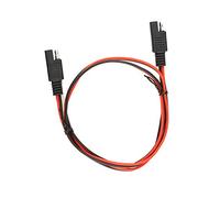 Futheda Câble d'extension SAE vers SAE à 2 broches pour connexion et déconnexion rapides, alimentation CC, 18 AWG, connecteurs de batterie 100 cm