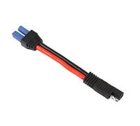 Futheda Connecteur Femelle EC5 vers Adaptateur d'alimentation SAE Automobile - Câble d'extension Compatible avec Les Batteries de Panneau Solaire de Moteur de Voiture - 10 AWG