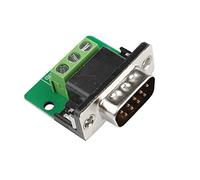 Futheda D-sub DB9 Connecteur de Carte de dérivation 9 Broches 2 rangées mâle RS-232 Port série sans Soudure