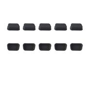 Futheda Lot de 10 Capuchons Anti-poussière en Silicone DB9 mâle RS232 mâle pour Port d'interface COM Compatible avec Ordinateur Portable Noir