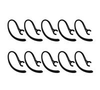 Futheda Lot de 10 Clips pour oreillette Bluetooth avec Rotation à 360 degrés Noir