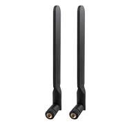 Futheda Lot de 2 antennes 4G LTE SMA mâles omnidirectionnelles 9dBi compatibles avec Vodafone EE O2 Trois Huawei Netgear 4G LTE Routeur Gateway Modem Trail Camera Wildlife Hunting Camera IP Camera