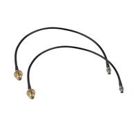 Futheda Lot de 2 Connecteurs TS9 Mâle vers SMA Femelle Câble d'extension RG174 Câble Coaxial 30cm pour Antenne Externe 4G LTE WiFi Routeur Huawei 5G CPE PRO Netgear Modem Hotspot