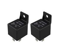 Futheda Lot de 2 relais de voiture standard 4 broches 12 V 40 A JD1912 SPST pour voiture avec interrupteurs et démarreurs compatibles avec automobile, camion, camionnette, moto, bateau