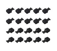 Futheda Lot de 20 capuchons anti-poussière en silicone SFP pour port SFP - Durable - Module optique de protection pour port SFP sur carte d'interface réseau