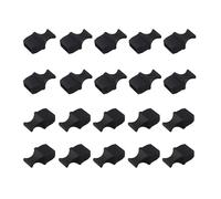 Futheda Lot de 20 capuchons anti-poussière en silicone SFP pour port SFP - Durable - Module optique de protection pour port SFP sur carte d'interface réseau