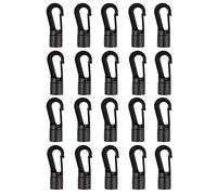 Futheda Lot de 20 Crochets de Suspension pour Corde de Bateau Kayak canoë 8 mm