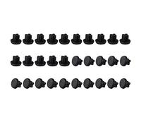 Futheda Lot de 30 Bouchons Anti-poussière universels en Silicone pour Prise Casque 3,5 mm Compatible avec HTC
