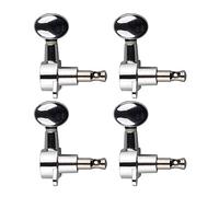 Futheda Lot de 4 cordes pour ukulélé scellées Argenté avec vis pour guitare à 4 cordes