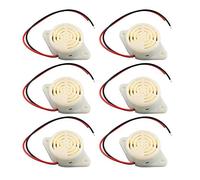 Futheda SFM-27 Lot de 6 avertisseurs électroniques industriels 3-24 V CC