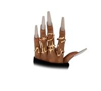 FUTIMELY Y2k - Lot de bagues de phalange empilables dorées pour femme, ensemble unique de bagues de pouce ouvertes irrégulières, en métal liquide, motif étoile Y2k, accessoires de bijoux à géométrie
