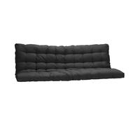 Futon 135 x 190 cm spécial banquette lit ép.10cm - Noir - MODULO