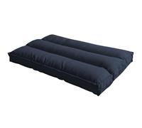 Futon déhoussable - 90 x 190 cm - Bananair - Bleu foncé