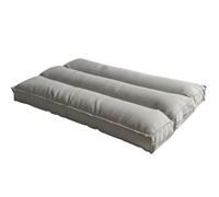 Futon déhoussable - 90 x 190 cm - Bananair - Gris clair