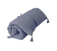 Futon - ENJOY HOME - LOLA - 1 personne - Gris foncé - 60 cm x 120 cm - Uni - Meuble de chambre - Relaxation