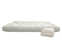 Futon Matelas Japonais Coton, 140 x 200 x 14 cm.