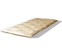 Futon Shiatsu ou Shiatzu Matelas 90 x 200 cm en 100% Pur Coton, Environ 4-5 cm de Haut, futon Pliable, Convient également pour Massage, Yoga, Camping ou Meditation. Futon Japonais Enroulable