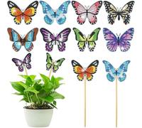 FutrLiv Ensemble de peinture diamant papillon 8 pièces - Kit de bricolage coloré pour enfants et adultes, parfait pour la décoration intérieure et extérieure et cadeaux uniques