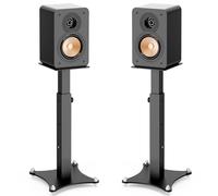 Futrue-Wolker Lot de 2 supports de haut-parleur réglables en hauteur 50 à 70 cm, avec gestion des câbles, capacité de charge stable de 30 kg