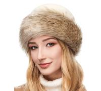 Futrzane Classic Toque - Chapeau Russe pour Femme - Bonnet Polaire en Fourrure
