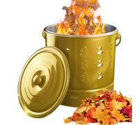 Fûts de combustion pour l'extérieur, tonneau de combustion en papier en acier inoxydable | Appareil de combustion pour poêles à bois, extérieur, camping, jardinage, ferme, jardin, balcon, pays