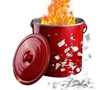 Fûts de combustion pour l'extérieur, tonneau de combustion en papier en acier inoxydable | Appareil de combustion pour poêles à bois, extérieur, camping, jardinage, ferme, jardin, balcon, pays