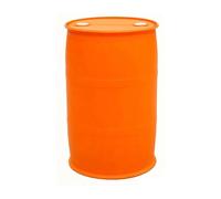 Fûts D'expédition À Ouverture Totale avec Couvercle Et Cercle De Fermeture, Conçus pour Le Conditionnement De Produits De Laboratoire (Lab Pack), Fabriqués en PEHD Durable Et Léger(Orange)