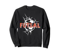 Futsal Impact Graphique Mur Brisé Joueur Sweatshirt