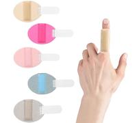 Futuhada 5pcs Doigt Attelle Orthèses, Support de Doigt Réglable, Finger Doigt Lisseur Soutien Doigt Stabilisateur Brace Cassé, Fixer Articulations Doigts pour Doigts Cassés, Foulés, Enflés (Grande)