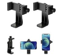 Futuhada Adaptateur Trépied Smartphone Support Telephone pour Trepied, Universal Smartphone Tripod Adapter Cell Phone Holder Mount Adapter Adjustable Clamp Adapeur Clip Trépied de Phone