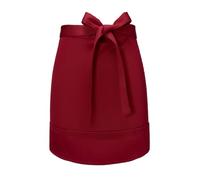 Futuhada Tablier Taille Avec Poches Pour Femmes Hommes, Chef de Cuisine, Court Demi, Serveur Serveuse - Maison Restaurant Café Cuisiner Bistro Bar (Rouge)