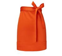 Futuhada Tablier Taille avec Poches pour Femmes Hommes, Chef Tablier de Cuisine, Court Demi Tablier, Tablier de Serveur Serveuse pour Maison Restaurant Café Cuisiner Bistro Bar (Orange)
