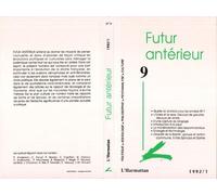 Futur Antérieur 9 - Collectif - L'harmattan - broché - Revue