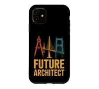 Futur architecte Funny Saying Étudiant en Architecture Coque pour iPhone 11