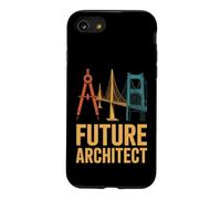 Futur architecte Funny Saying Étudiant en Architecture Coque pour iPhone SE (2020) / 7/8