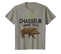 Futur Chasseur Comme Papa Cadeau Enfant Passion Chasse T-Shirt