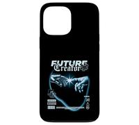 Futur créateur de Science-Fiction, visionnaire Cyberpunk Coque pour iPhone 13 Pro Max