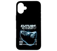 Futur créateur de Science-Fiction, visionnaire Cyberpunk Coque pour iPhone 16 Plus