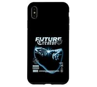 Futur créateur de Science-Fiction, visionnaire Cyberpunk Coque pour iPhone XS Max
