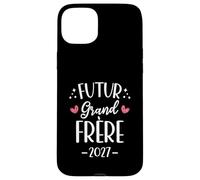 Futur Grand Frère 2027 - Annonce 2eme Grossesse Grand Frère Coque pour iPhone 15 Plus