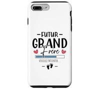 Futur Grand Frère 2027 Humour Annonce Grossesse 2eme Enfant Coque pour iPhone 7 Plus/8 Plus