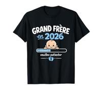 Futur Grand Frère en 2026 Cadeau Annonce Grossesse Garçon T-Shirt