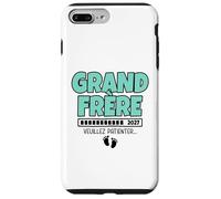 Futur Grand Frère en 2027 Humour Annonce Grossesse 2eme Bébé Coque pour iPhone 7 Plus/8 Plus