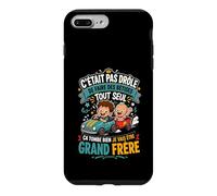 Futur Grand Frère Idée Cadeau Enfant Annonce Grossesse Coque pour iPhone 7 Plus/8 Plus