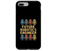 Futur ingénieur en robotique | Funny Pixel Robots Coque pour iPhone 7 Plus/8 Plus