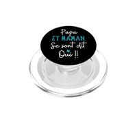Futur Marié Elle A Dit Oui - Mariage Amusant Papa Maman. PopSockets PopGrip pour MagSafe