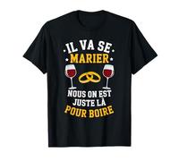 Futur Marié Il va se marier Humour Drôle Rigolo T-Shirt