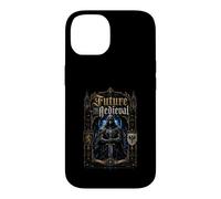 Futur médiéval Cyber Knight Templier Fantasy Coque pour iPhone 14