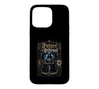 Futur médiéval Cyber Knight Templier Fantasy Coque pour iPhone 15 Pro Max