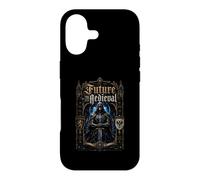 Futur médiéval Cyber Knight Templier Fantasy Coque pour iPhone 17